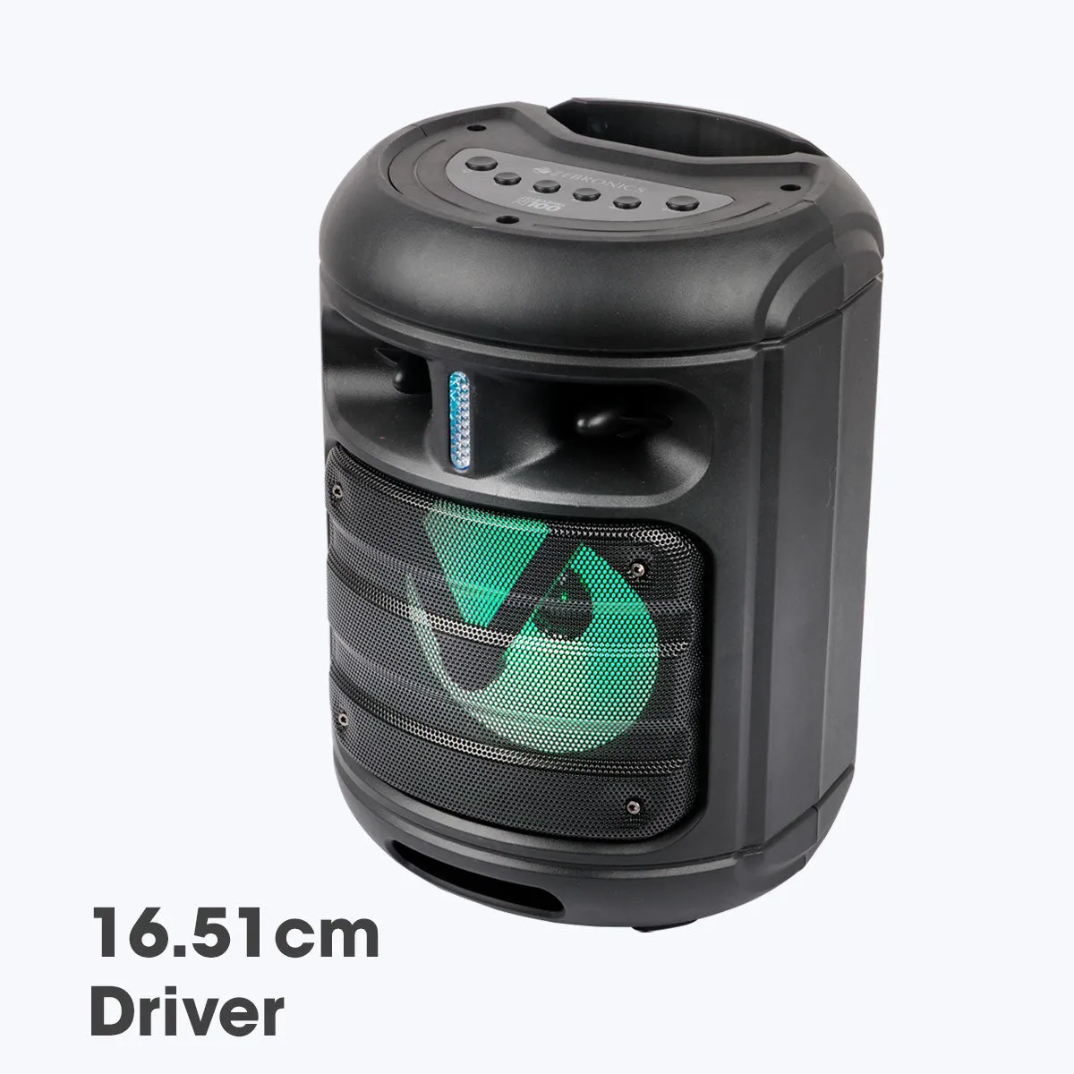 Zebronics Bluetooth Speaker 20w With Mic Barrel 100 view 3